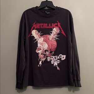 Metallica Damage Inc Men’s Long Sleeve Size S